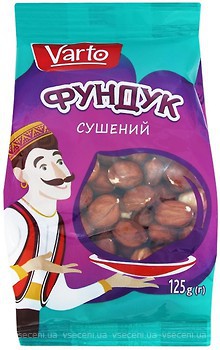 Фото Varto фундук сушений 125 г