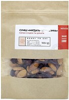 Фото Novus ягодно-ореховое ассорти Миндаль-клюква сушеное 100 г