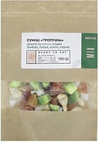 Фото Novus фруктово-ореховое ассорти Тропическое сушеное 100 г