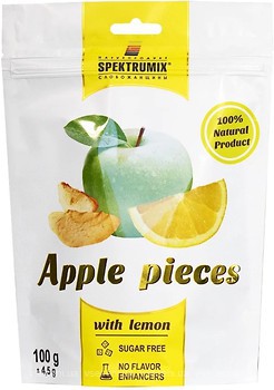 Фото Spektrumix скибочки яблучні з лимоном 100 г