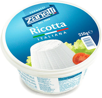 Фото Zanetti Ricotta фасований 250 г