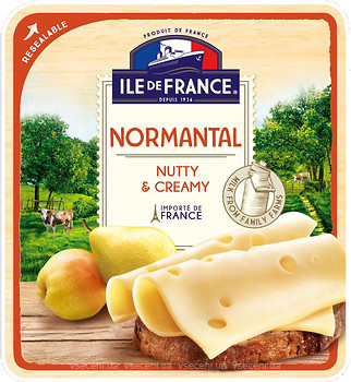 Фото Ile De France Normantal Nutty and Creamy нарізка 150 г