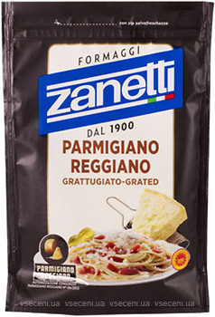 Фото Zanetti Parmigiano Reggiano тертий 100 г