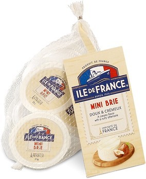Фото Ile De France Mini Brie порційний 125 г