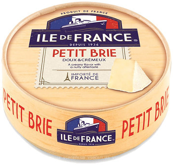 Фото Ile De France Petit Brie фасований 125 г
