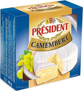 Фото President Camembert фасованный 90 г