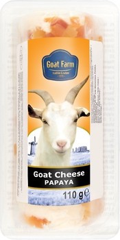 Фото Goat Farm Goat Cheese Papaya фасованный 110 г
