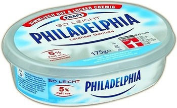 Фото Philadelphia Kraft Foods Philadelphia Leichter Genuss Philadelphia фасований 175 г