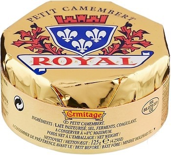 Фото Ermitage Camembert Royal фасований 125 г