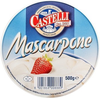 Фото Castelli Mascarpone фасований 500 г