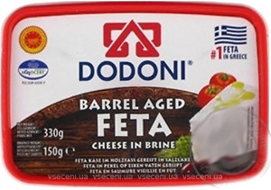 Фото Dodoni Barrel Aged Feta фасований 150 г