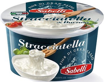 Фото Sabelli Stracciatella di Burrata фасований 140 г