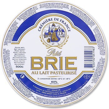 Фото Cremiere de France Laita Petit Brie фасованный 500 г