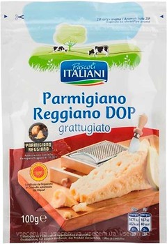 Фото Pascoli Italiani Parmigiano Reggiano DOP тертый 100 г