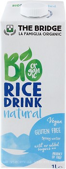 Фото Bridge рисове Bio Organic Natural 1 л