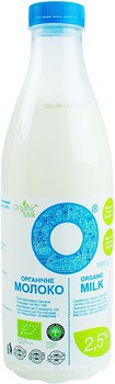 Фото Organic Milk молоко пастеризоване 2.5% 1 л