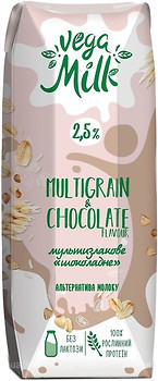 Фото Vega Milk мультизлаковое с шоколадом 2.5% 250 мл
