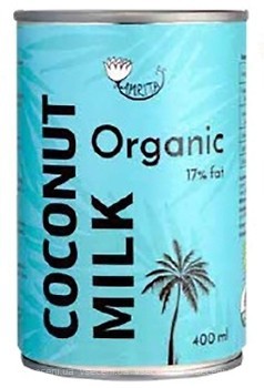Фото Amrita кокосове Organic Coconut 17% 400 мл