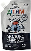 Фото Сладосвіт молоко згущене з цукром 8.5% д/п 300 г