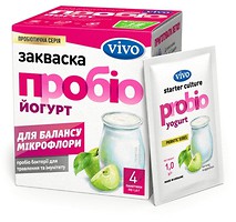 Фото VIVO пробіо-йогурт в пакетах 4x 1 г
