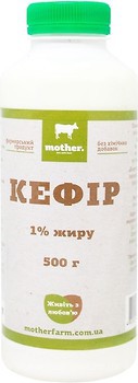 Фото Mother кефір 1% 500 г