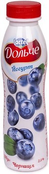 Фото Дольче йогурт питний Чорниця 2.5% 290 г