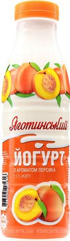 Фото Яготинське йогурт питний Персик 1.5% 400 мл