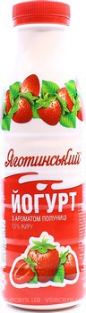 Фото Яготинське йогурт питний Полуниця 1.5% 400 мл