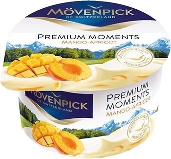Фото Movenpick йогурт густий Premium Moments Манго-абрикос 5% 100 г
