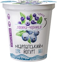Фото Галичина йогурт густой Голубика-черника 2.2% 260 г