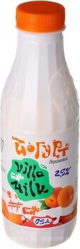 Фото Villa Milk йогурт питний Персик 2.5% 500 г