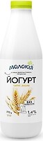 Фото Молокія йогурт питний Ситні злаки 1.4% 770 г