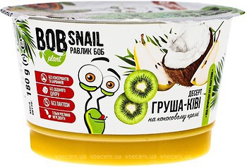 Фото Bob Snail десерт кремовий Груша-ківі 180 г