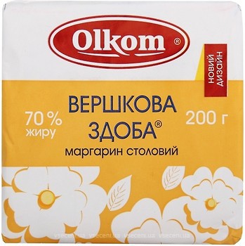 Фото Олком Вершкова здоба столовий 70% 200 г