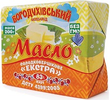 Фото Богодухівський молзавод солодковершкове екстра 83% 200 г