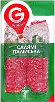 Фото Глобино ковбаса Салямі Італійська сирокопчена нарізка 80 г