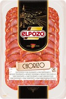Фото Elpozo ковбаса Chorizo Extra сирокопчена нарізка 80 г
