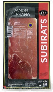 Фото Subirats хамон Serrano 80 г