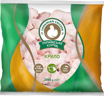 Фото Ukrainian Chicken Крило куряче заморожене 2.5 кг