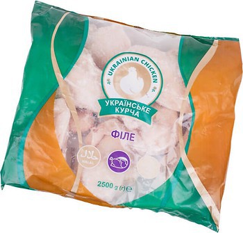 Фото Ukrainian Chicken Филе куриное замороженное 2.5 кг