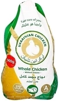 Фото Ukrainian Chicken Ціла тушка куряча заморожена 900 г