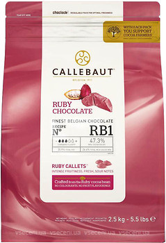 Фото Callebaut Ruby - RB1 2.5 кг