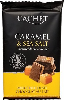 Фото Cachet молочний Caramel & Sea Salt 300 г