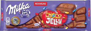 Фото Milka молочний Choco Jelly драже+желе 250 г