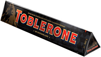 Фото Toblerone темний з медом і мигдальною нугою 360 г
