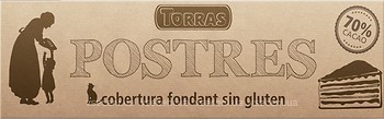 Фото Torras черный Postres Dark 70% 300 г