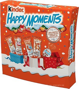 Фото Kinder шоколадний набір Happy Moments 242 г