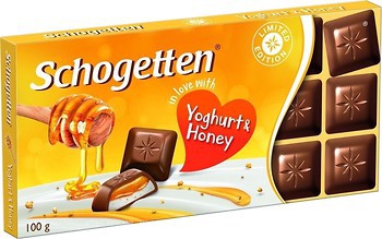 Фото Schogetten молочний Yoghurt & Honey 100 г