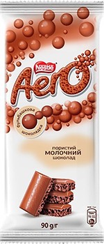 Фото Nestle Aero молочный пористый 90 г