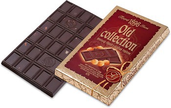 Фото Бісквіт-Шоколад темний Old Collection з лісовим горіхом 60% 200 г